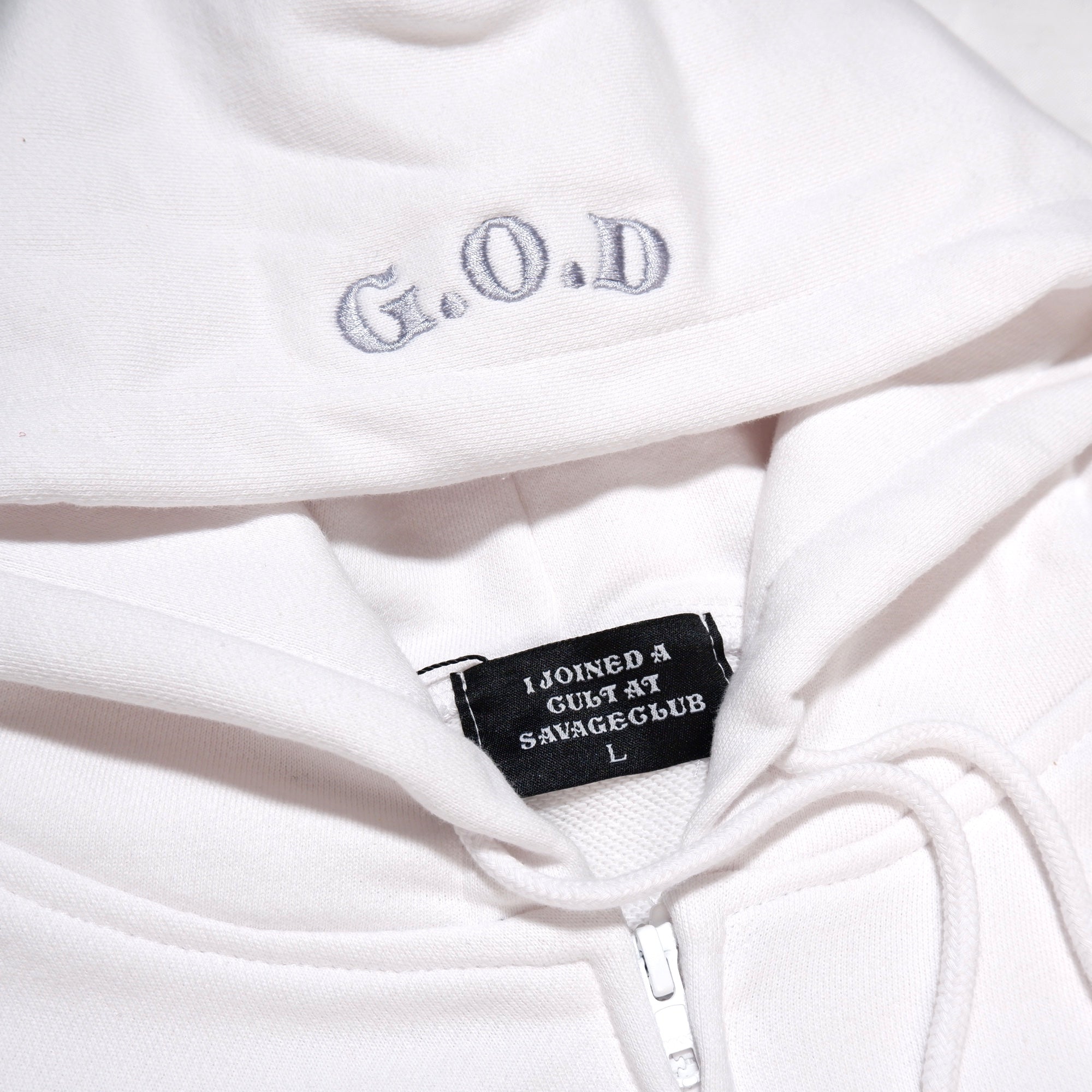 CULT LEADER ジップパーカー CULT STONE ZIP HOODIE – SAVAGE CLUB🤤