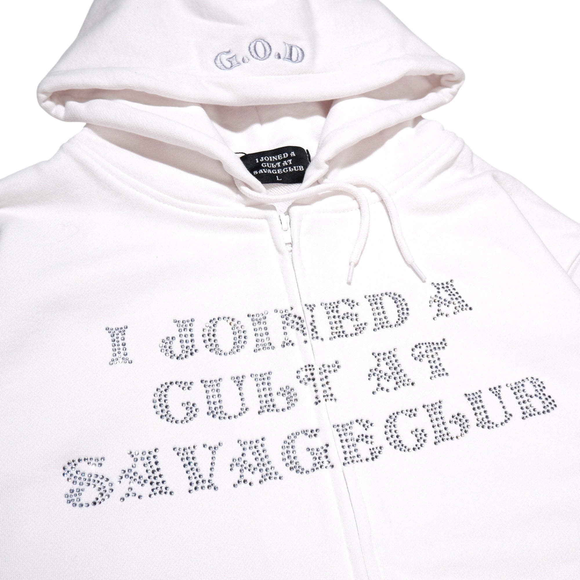 CULT STONE ZIP HOODIE