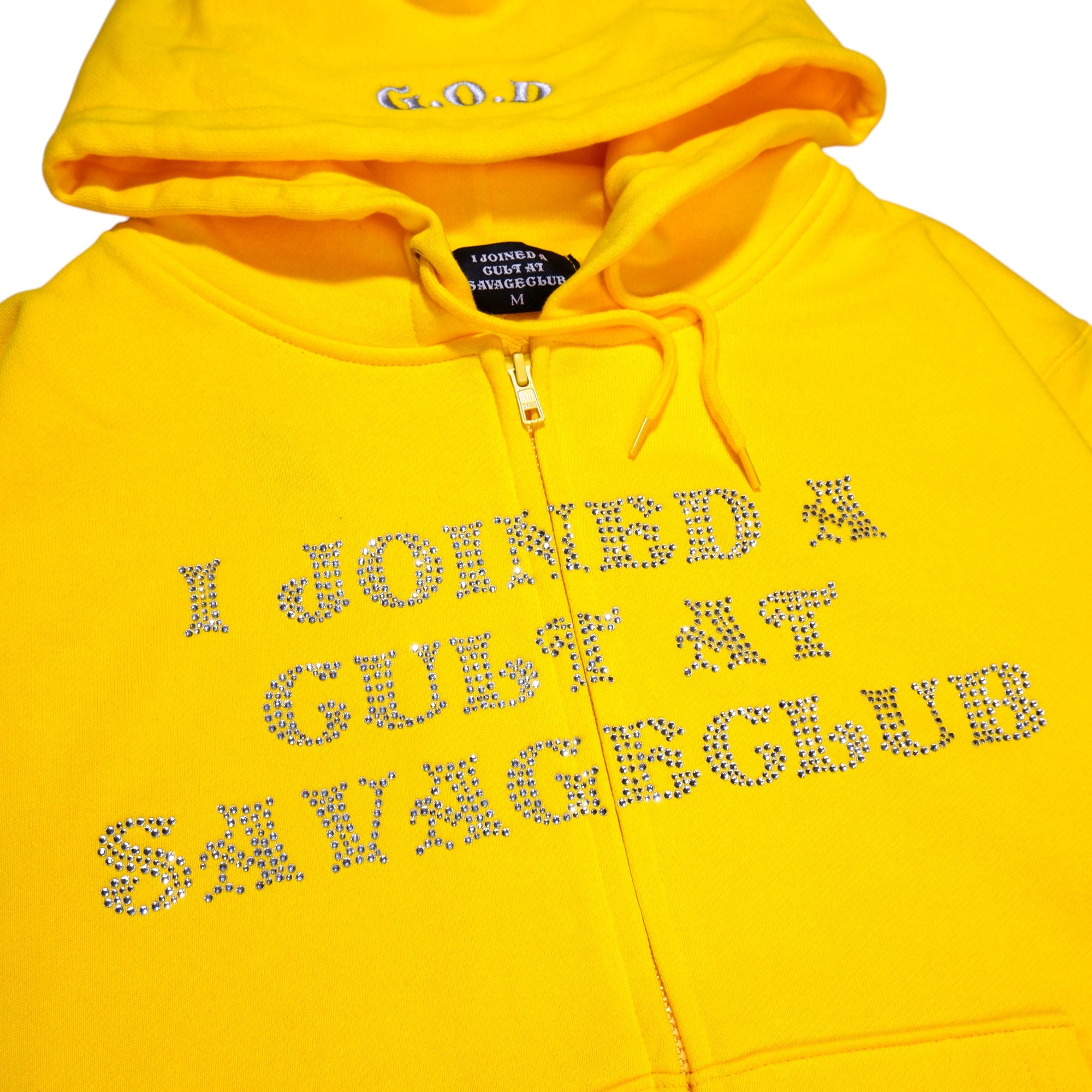 CULT STONE ZIP HOODIE – SAVAGE CLUB🤤