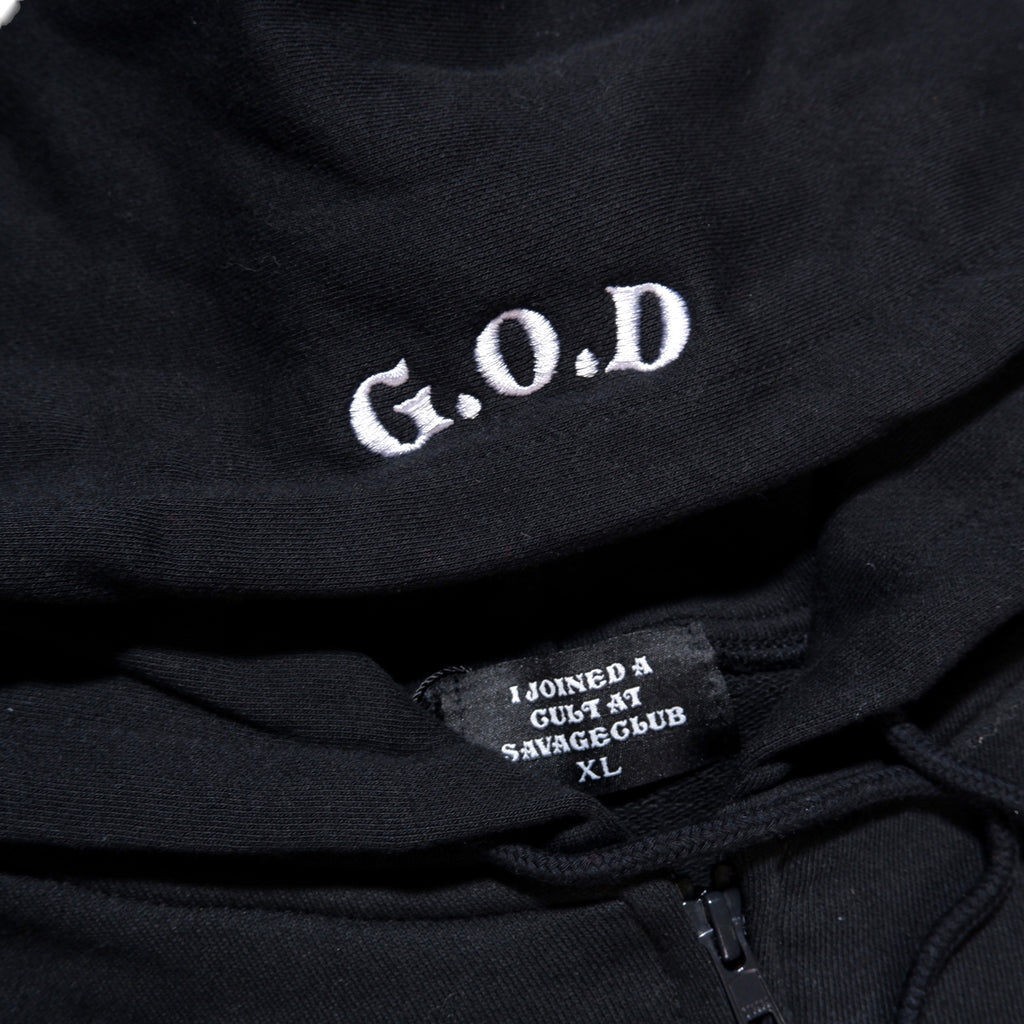 CULT STONE ZIP HOODIE