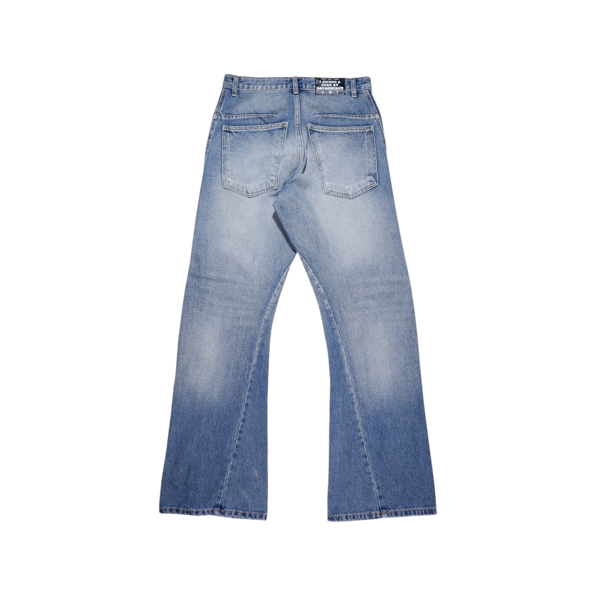 STUDS LINE DENIM PANTS