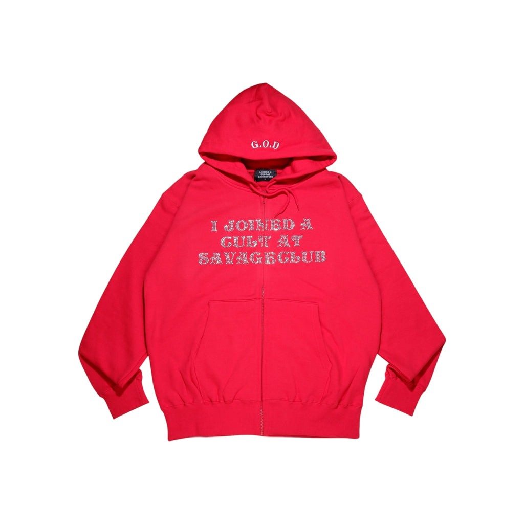 CULT STONE ZIP HOODIE