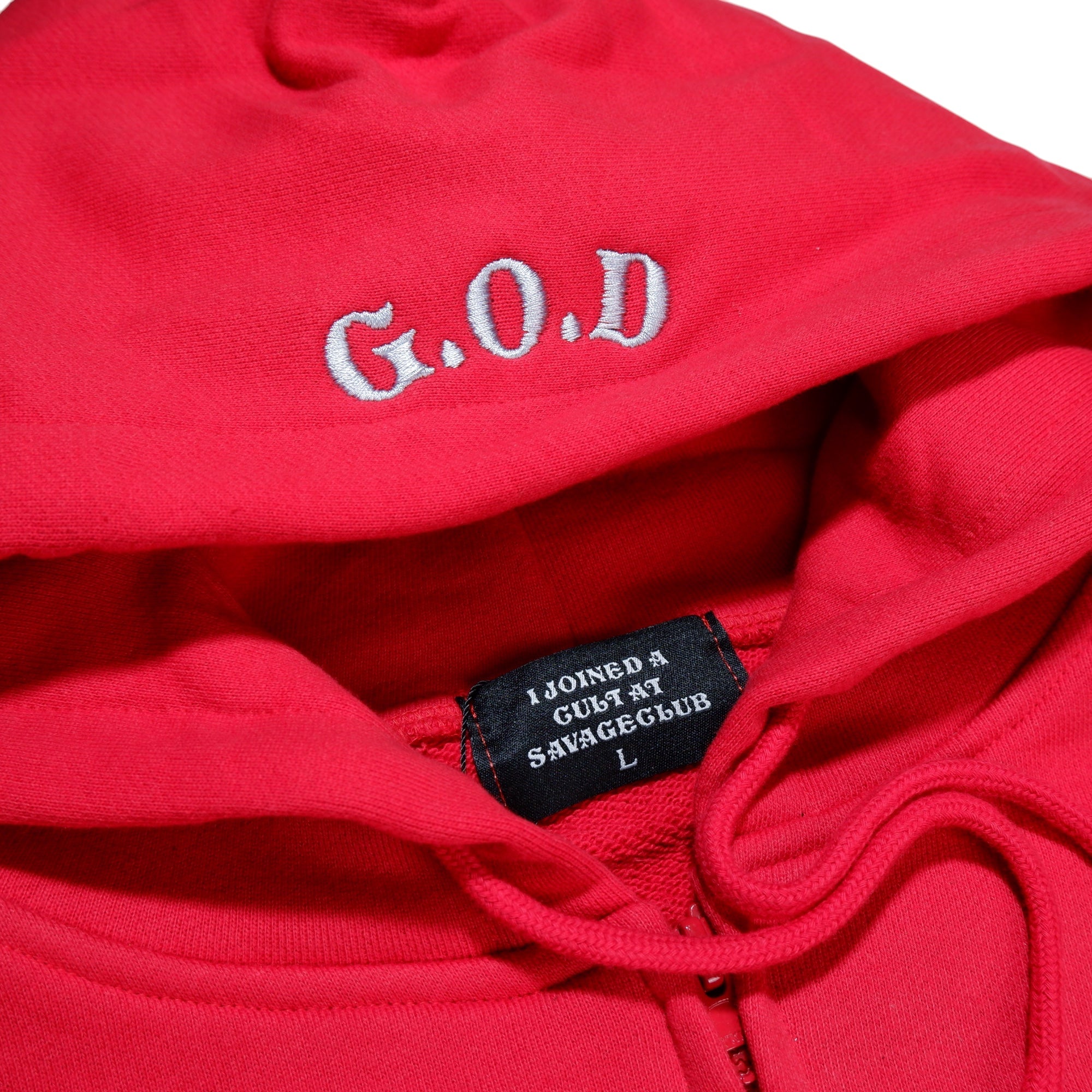 CULT STONE ZIP HOODIE – SAVAGE CLUB🤤