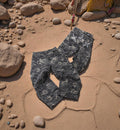 CROSS PAINT CAMO DENIM PANTS