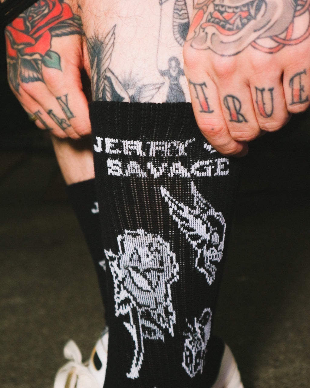 SC×JERRYTRAD SMILE FLASH SOX