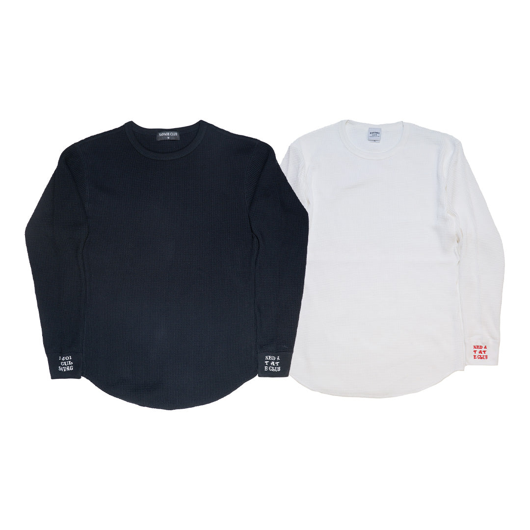CLUT AT SVG waffle L/S TEE