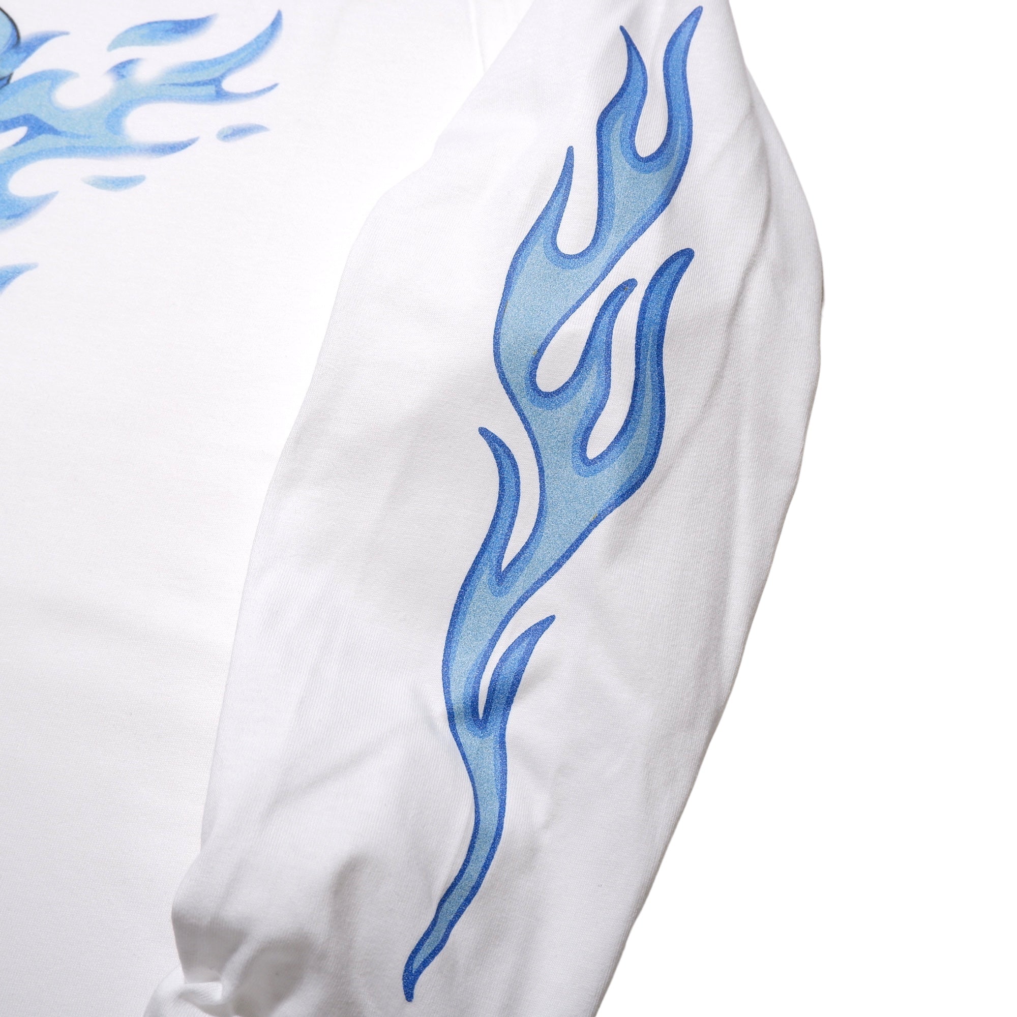 skull flame L/S TEE