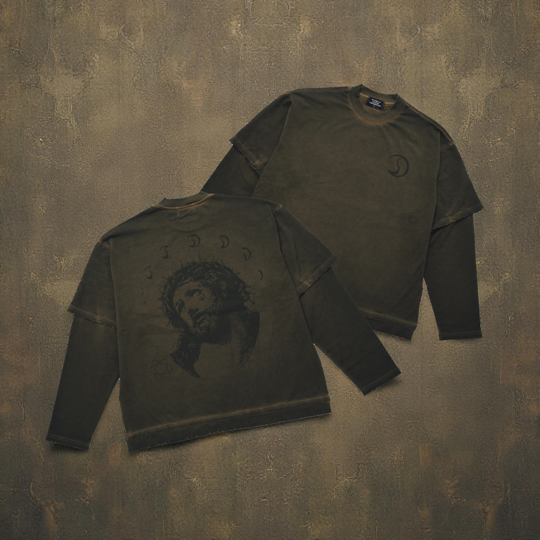 ASTRONOMY JESUS DAMAGE L/S TEE