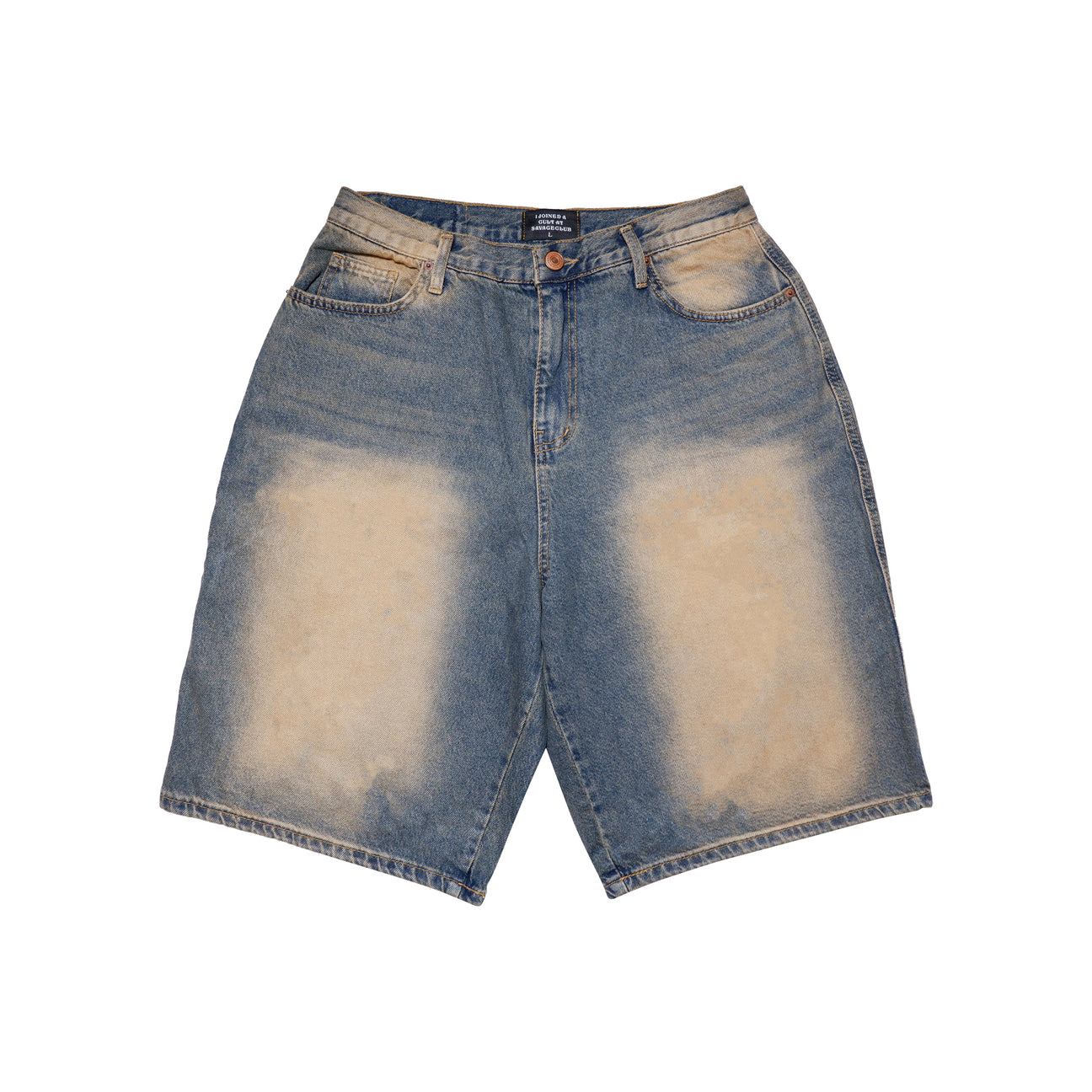 CROSS WIDE DENIM SHORTS