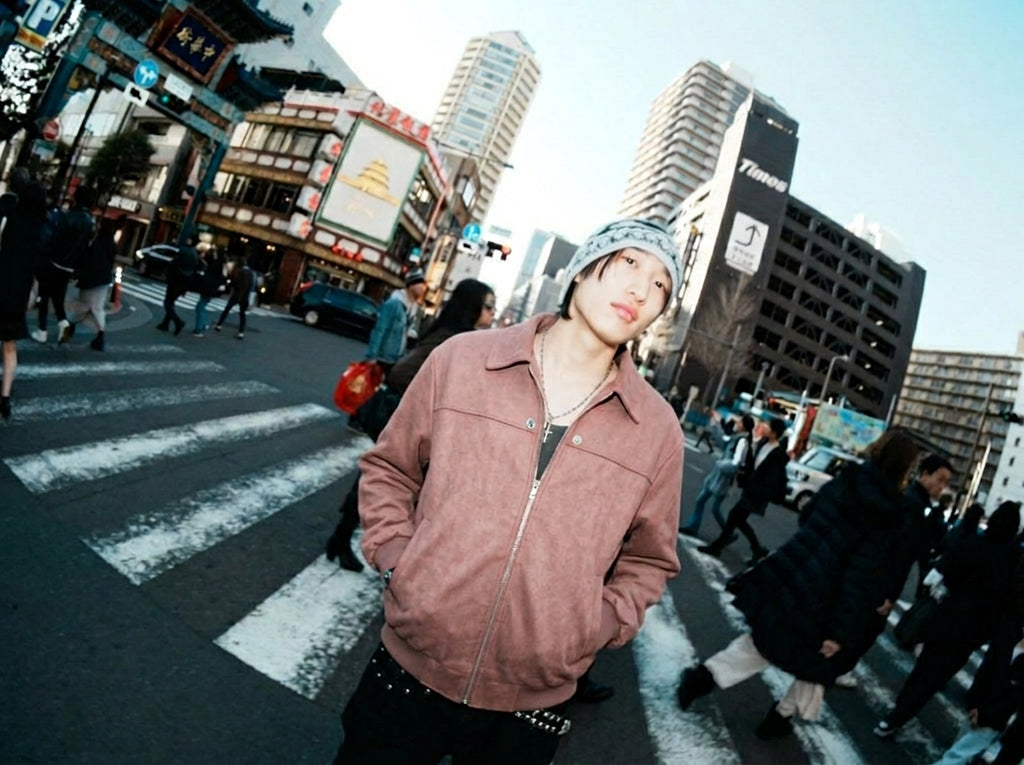 CRACK LEATHER JACKET